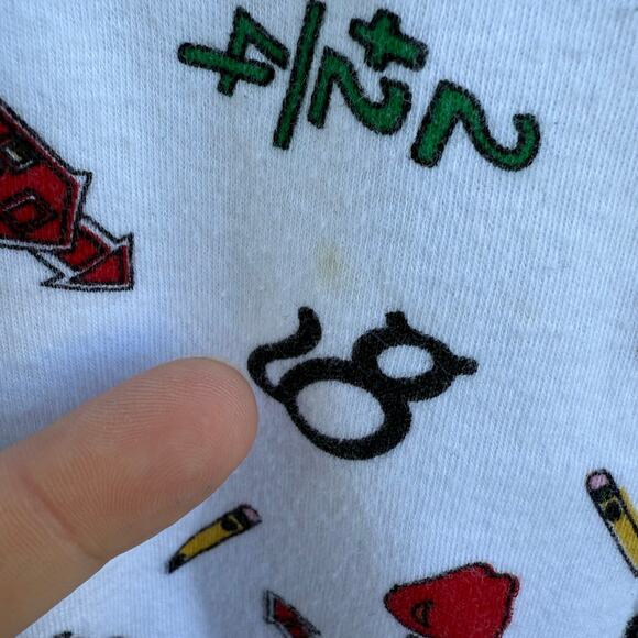 VINTAGE 90S the eagles eye long sleeve turtleneck L/XL back to school - Picture 4 of 7